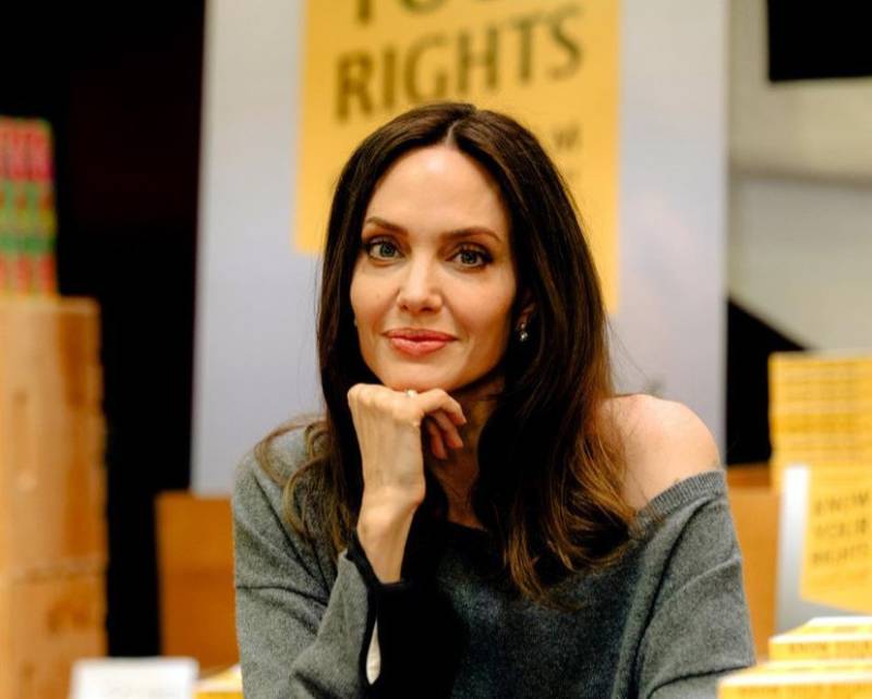 Hollywood star Angelina Jolie visits Ukraine amid war with Russia