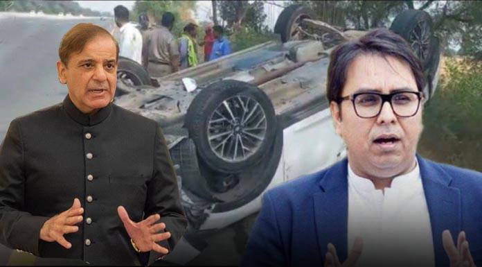 PM Sharif orders probe into motorway accident hitting PTI's Shahbaz Gill