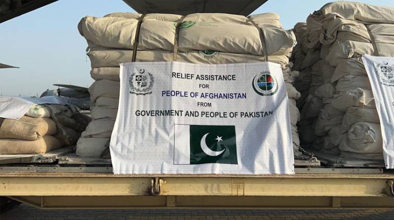 Pakistan dispatches second relief consignment to flood-hit Afghanistan