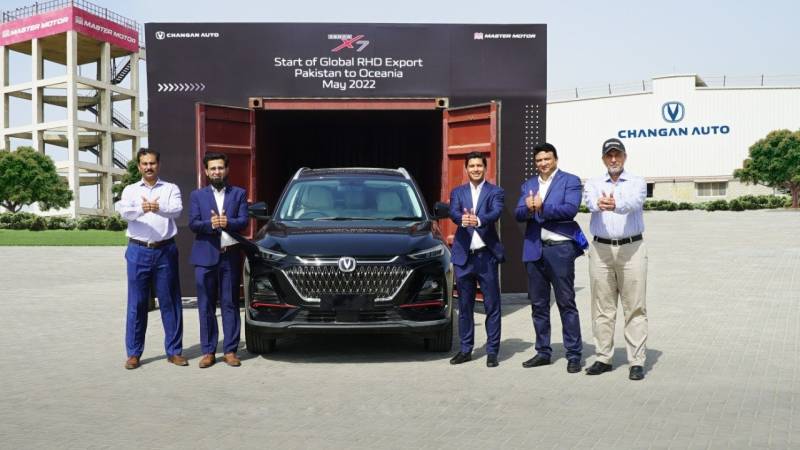 In a first, Pakistan launches export of locally-assembled vehicles  