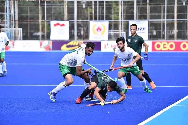 Dominant Pakistan rout host Indonesia 13-0 at Asia Hockey Cup