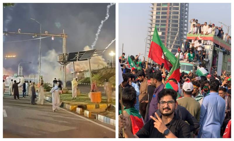 Five ‘PTI workers’ dead, 18 security officials injured in Azadi March clashes  