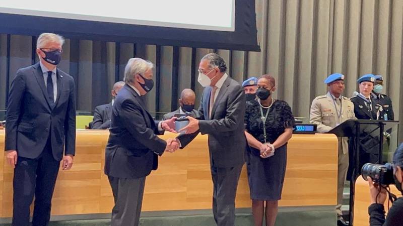 Six Pakistani peacekeepers honoured posthumously at UN ceremony