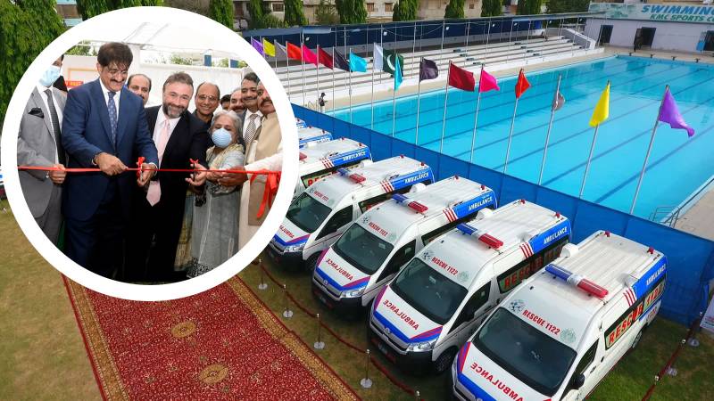 Sindh kicks off much-awaited Rescue 1122 service with over 50 ambulances
