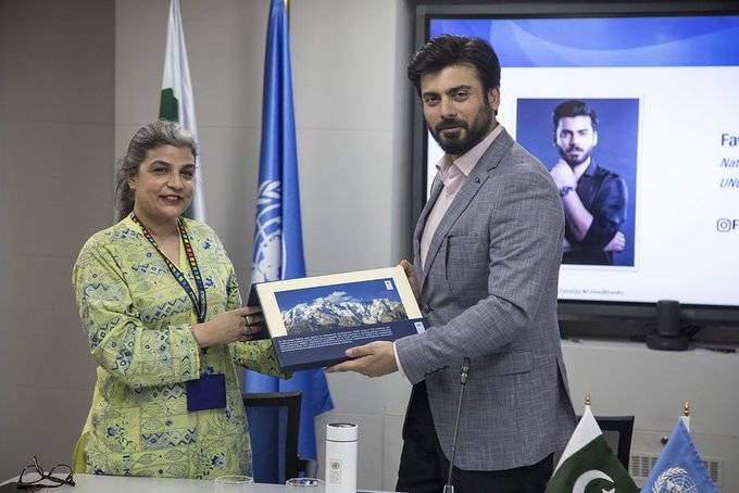 Fawad Khan becomes the new face of UN sustainable development