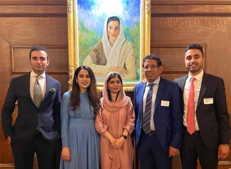 Malala Yousafzai attends launch of Oxford programme for Pakistani students