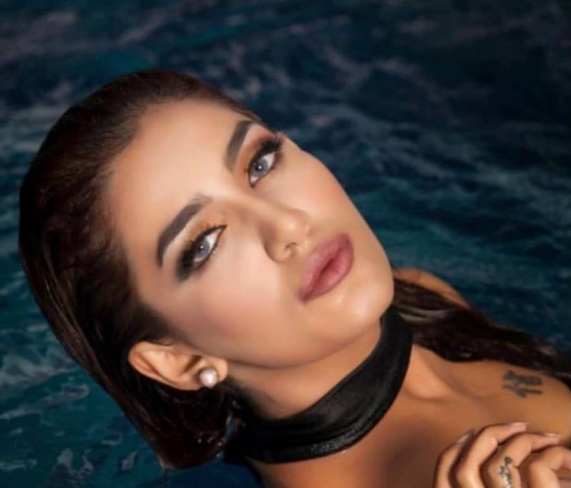Mathira flaunts her tattoos in latest viral video