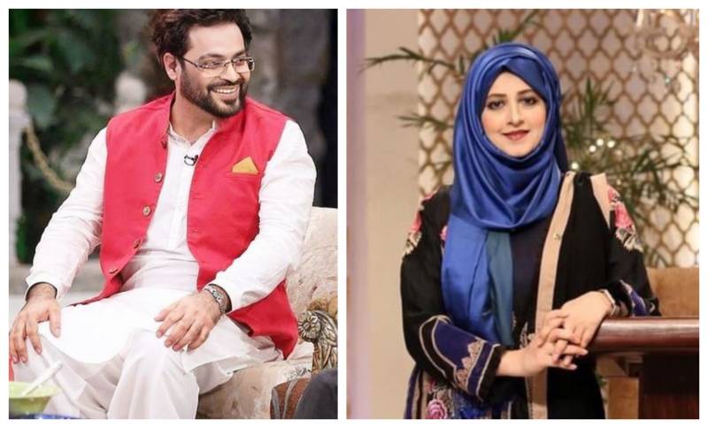 Aamir Liaquat's ex-wife shares video of prayers being offered for him in Madinah