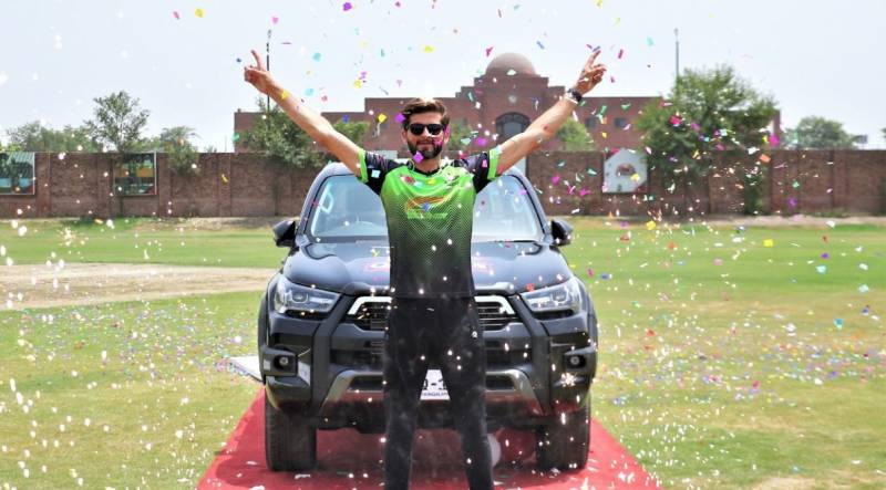 Lahore Qalandars gift new car to skipper Shaheen Afridi for ‘great efforts’