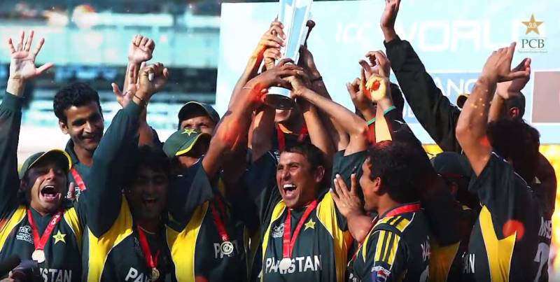 Pakistani squad honoured for lifting maiden T20 World Cup trophy in 2009