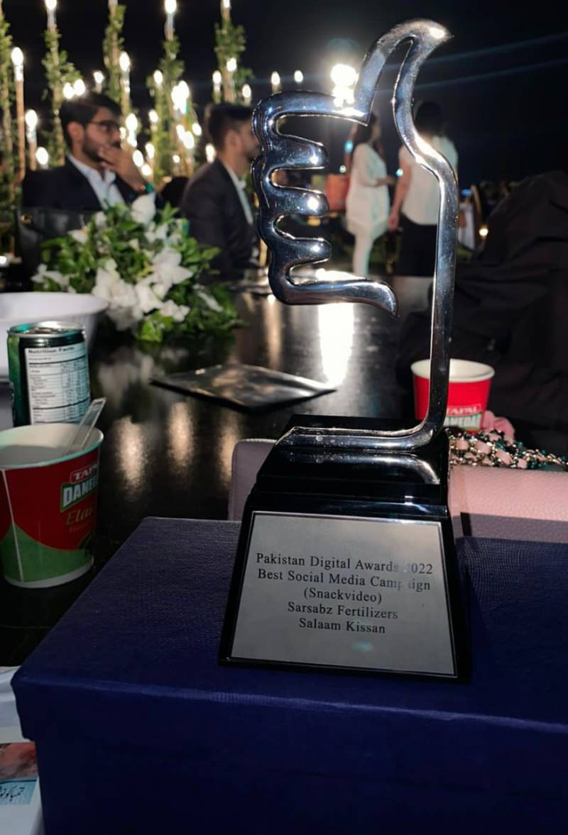 SnackVideo wins best social media campaign award at Pakistan Digital Award 2022 for Salam Kissan campaign