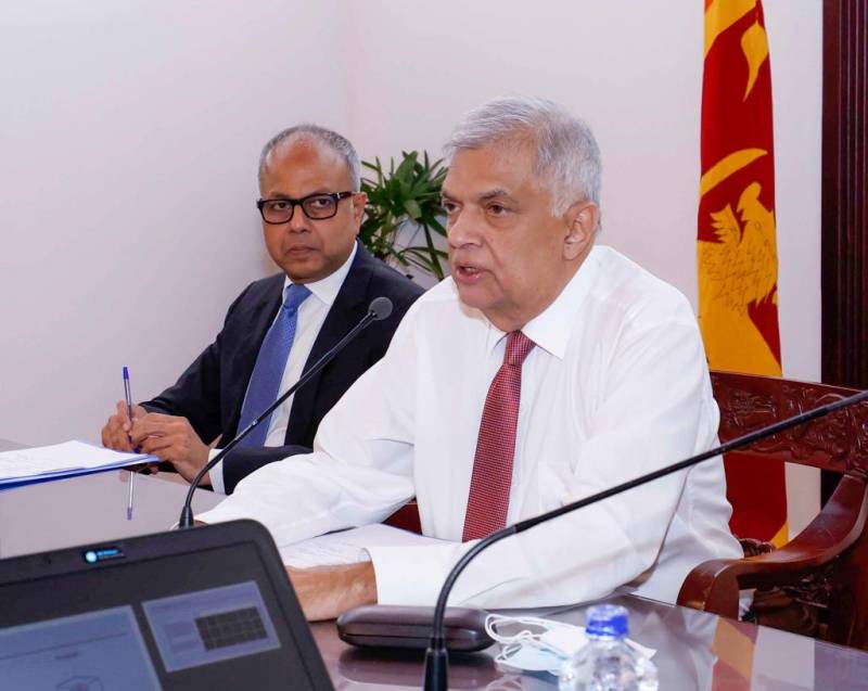 Sri Lanka’s economy has ‘completely collapsed’, says PM Ranil Wickremesinghe
