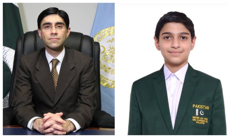 Former NSA Moeed Yusuf’s son qualifies for Pakistan’s U-14 chess team