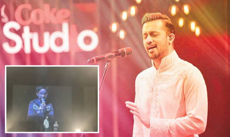 Atif Aslam’s son wins hearts with ‘Tajdar-e-Haram’ rendition in first stage performance