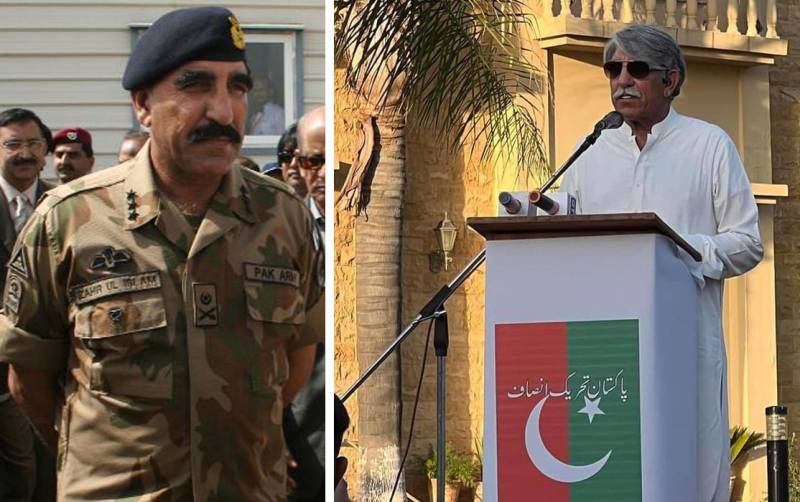 Former ISI chief expresses support for Imran Khan