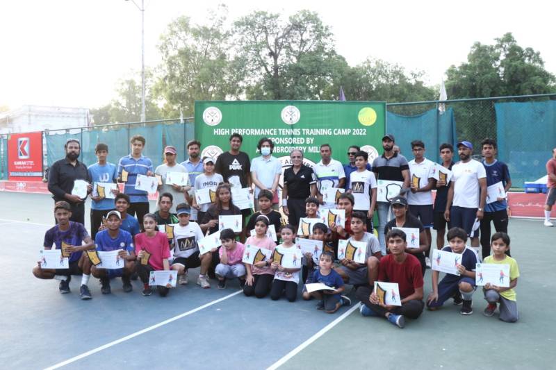 First-ever High Performance Tennis Training Camp concludes