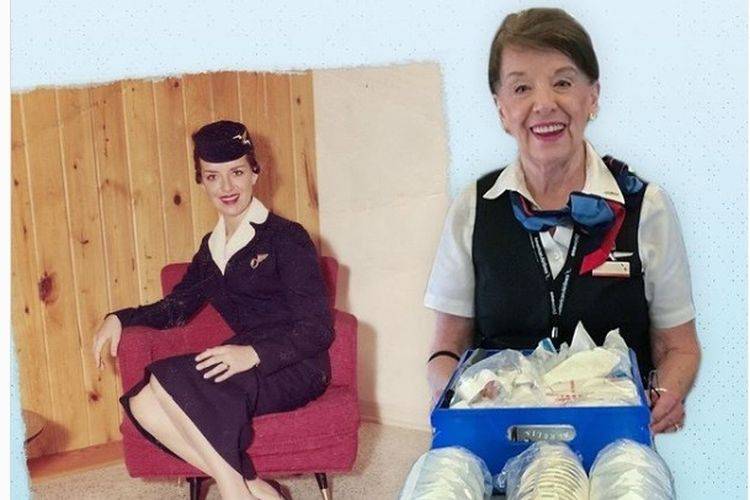 Bette Nash becomes the oldest and longest-serving flight attendant