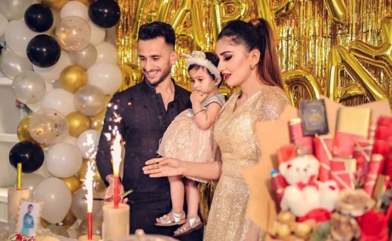 Hassan Ali’s adorable birthday celebration with wife goes viral