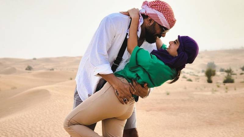 Iqra Aziz and Yasir Hussain share stunning pictures from vacation