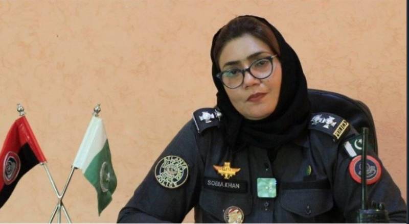 Balochistan's first woman SHO takes charge