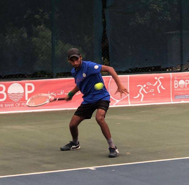 Asad Zaman makes into Punjab Junior Tennis quarterfinals