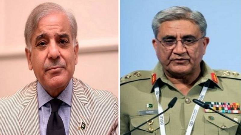 PM Shehbaz phones COAS Bajwa to seek latest details about missing military helicopter