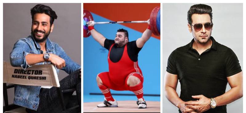 Celebrities rejoice as Nooh Dastagir Butt wins gold medal for Pakistan in Commonwealth Games 