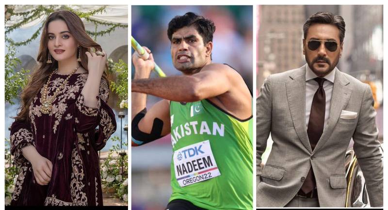 Pakistani stars celebrate Arshad Nadeem’s historic win at Commonwealth Games 2022