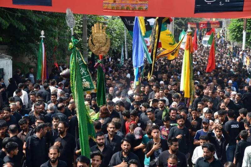 9th Muharram processions being held across Pakistan today amid tight security