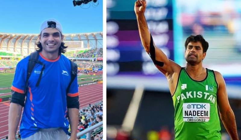 India’s Neeraj Chopra cheers for Arshad Nadeem’s historic gold in Commonwealth Games
