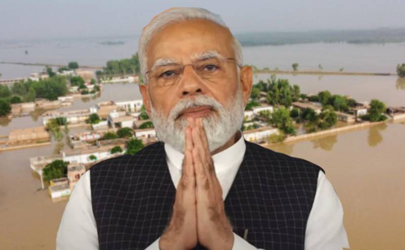 Indian PM Modi ‘saddened’ by tragic floods in Pakistan