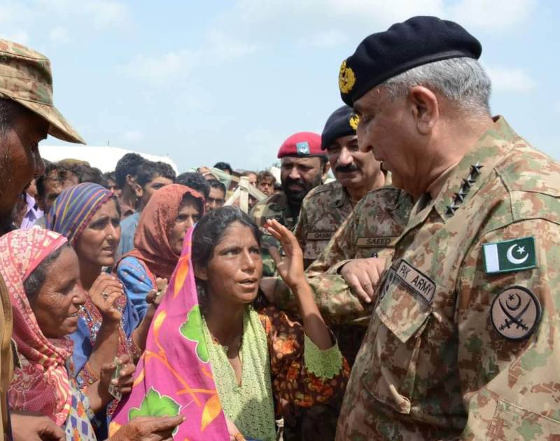 Pakistan Army to rebuild houses in flood-affected areas: COAS Bajwa