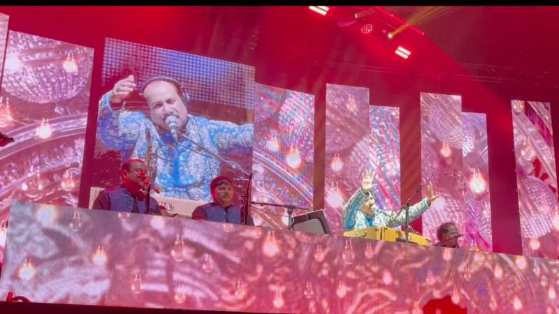 Salman Ahmed and Rahat Fateh Ali Khan mark 10 years at London concert to raise funds for flood victims