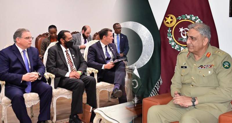 US Congress delegation calls on Pakistan Army Chief 