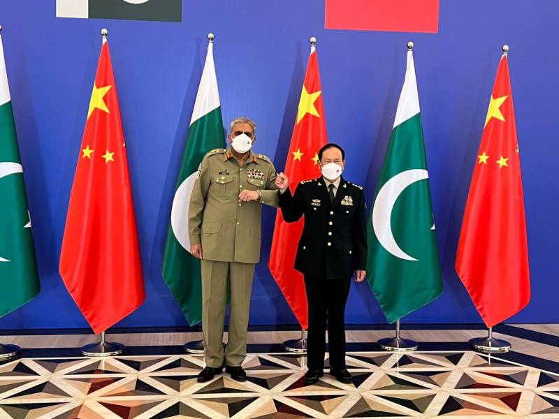 Pakistan Army Chief meets Chinese Defence Minister during official visit