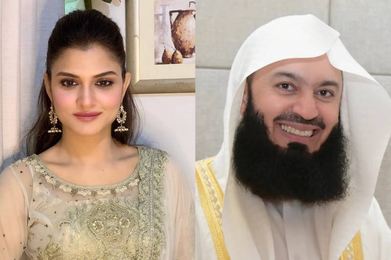 Faiza Khan thanks Mufti Menk for his donations to flood victims 