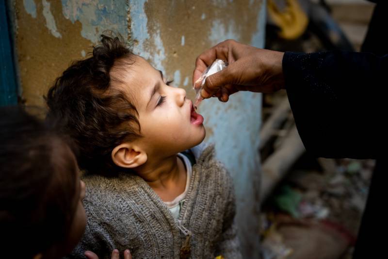Child dies from polio in northwestern Pakistan; cases tally rises to 20