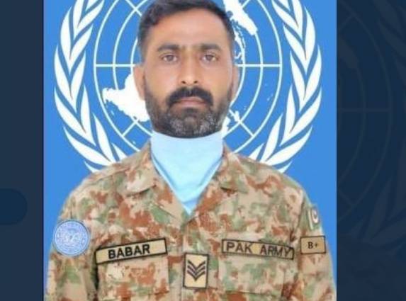 Pakistani UN peacekeeper martyred in Central Africa