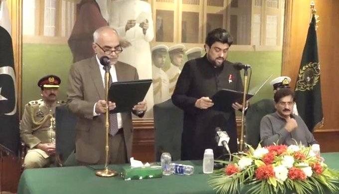 MQM-P’s Kamran Tessori takes oath as Governor Sindh