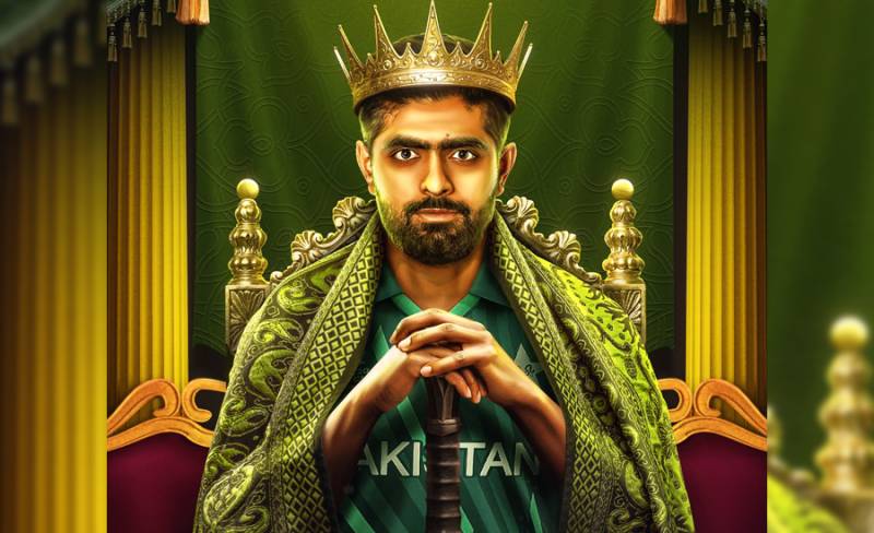 ICC's 'Badshah' poster for Babar Azam goes viral ahead of Pakistan-India T20 World Cup clash
