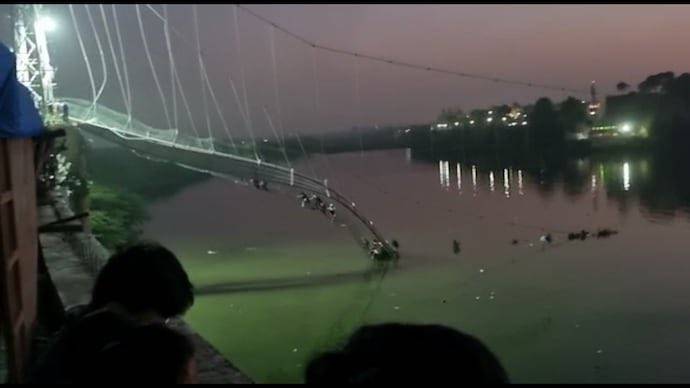 Suspension bridge collapse kills over 140 in India’s Gujarat