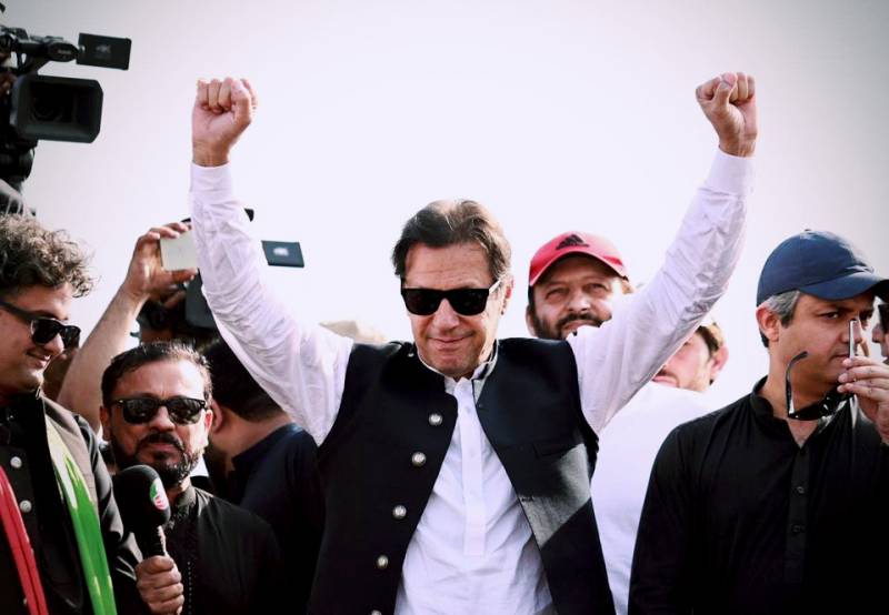 No chance to end Azadi March without elections date even if it takes 10 months: Imran Khan