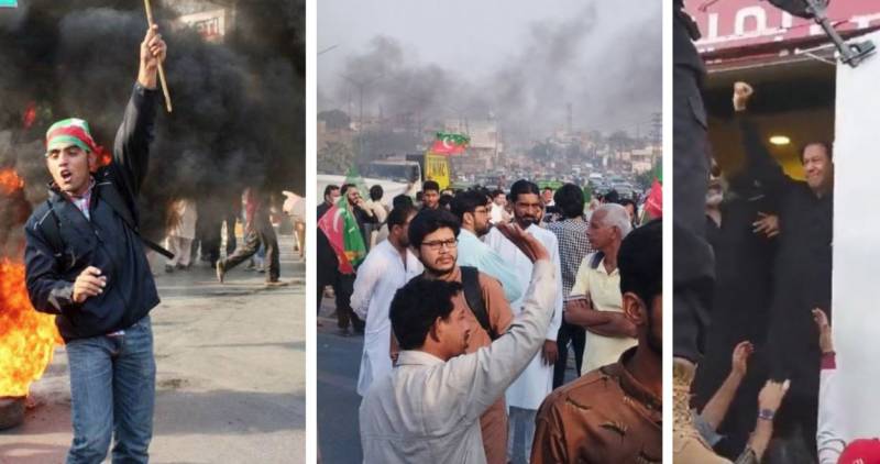 Violent protests erupt in Lahore, Karachi, Peshawar and other cities following assassination attempt on Imran Khan