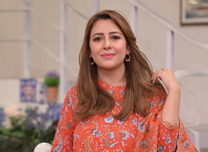 Rabia Anum walks out of a show to express solidarity with domestic violence victims