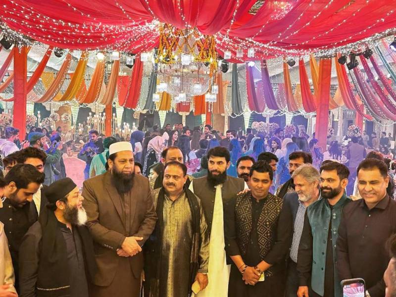 Cricket stars spotted at Inzamam ul Haq's daughter's wedding 