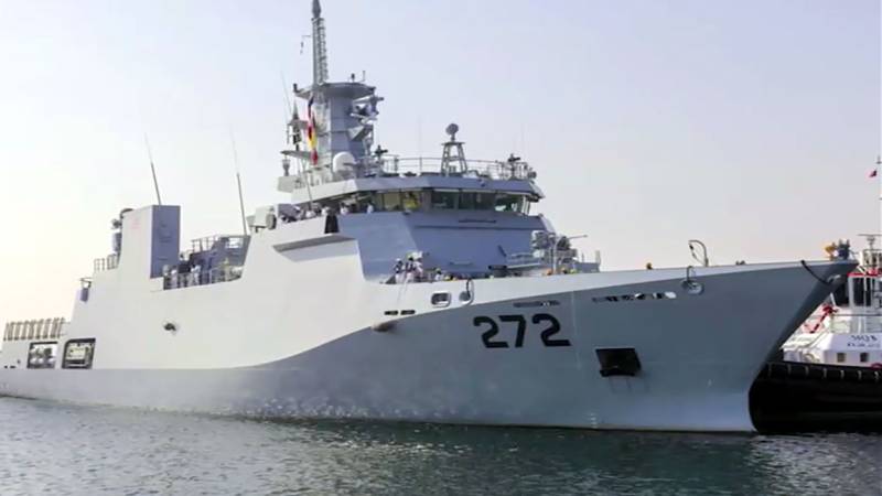 Pakistan Navy deploys PNS Tabuk for FIFA World Cup 2022 maritime security in Qatar