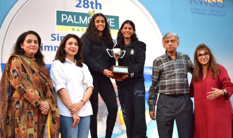 Hareem shines with new national records in Sindh Women Swimming Championship
