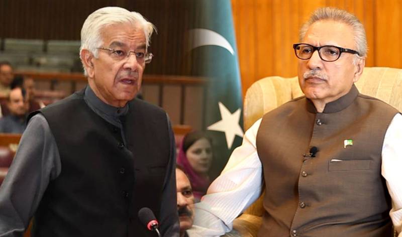  Defence Minister terms Army Chief's appointment ‘a test for President Alvi’