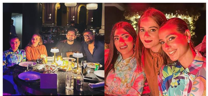 Iqra Aziz celebrates her 25th birthday with family and friends in Dubai  