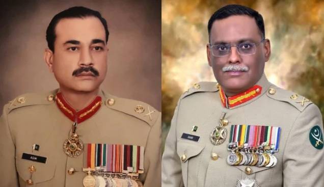 Gen Asim Munir and Gen Sahir Shamshad notified as next COAS, CJCSC